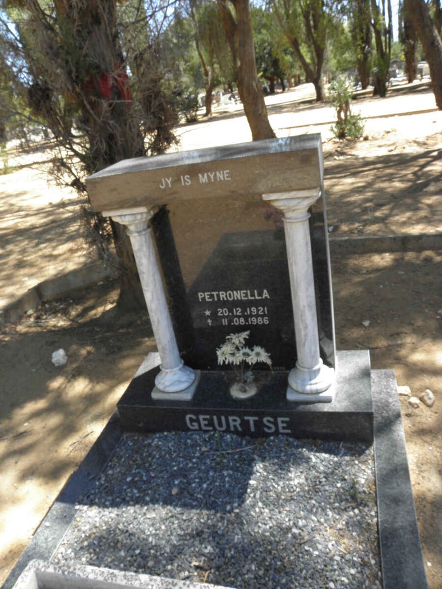 GEURTSE Petronella 1921-1986