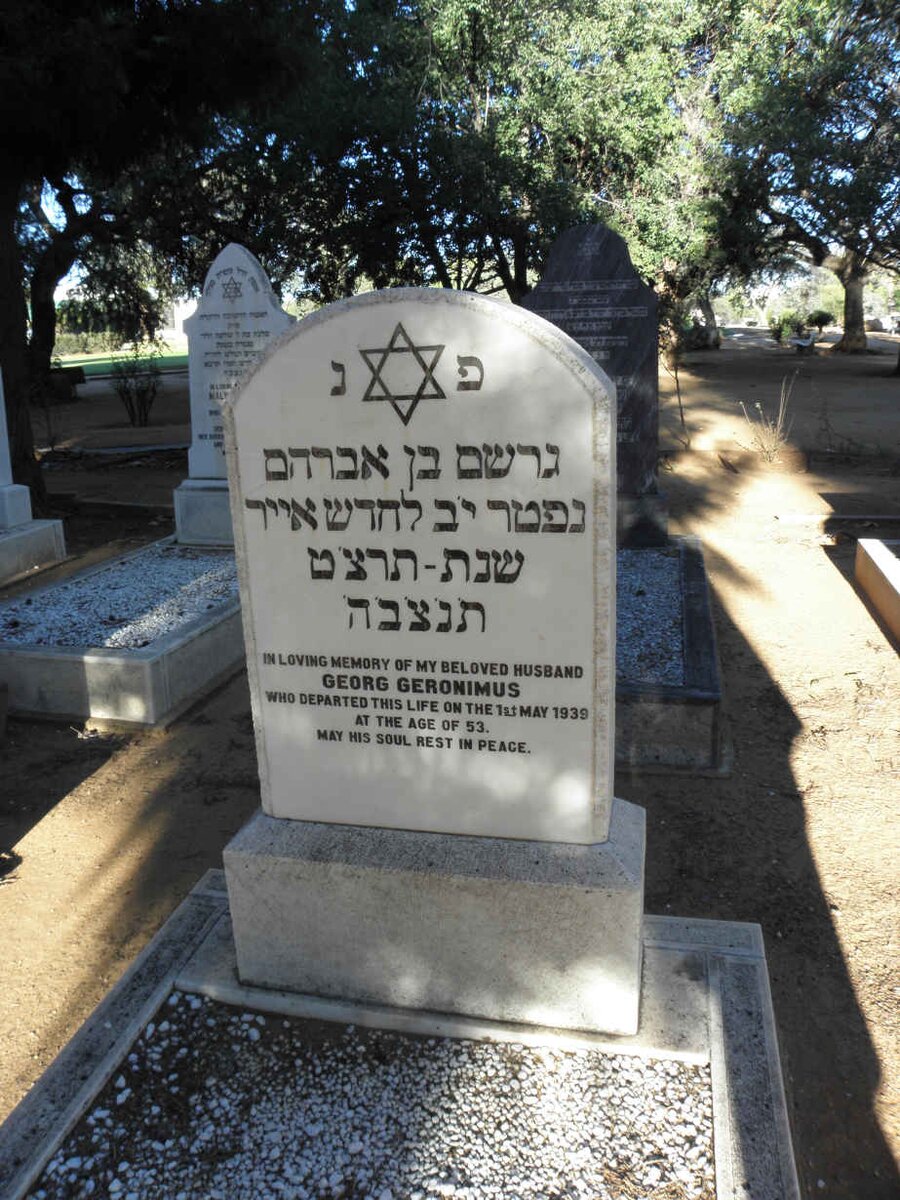 GERONIMUS George -1939