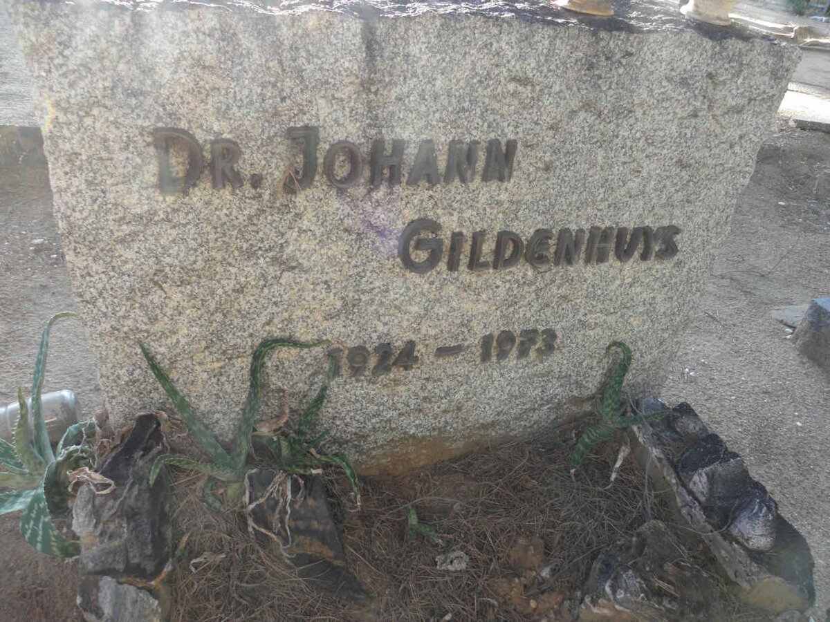 GILDENHUYS Johann 1924-1973
