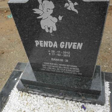 GIVEN Penda 2012-2013