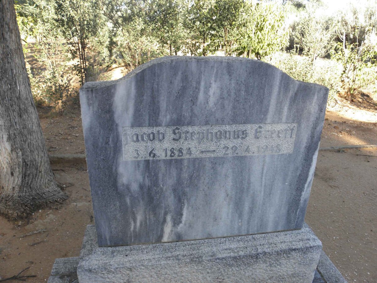 GREEFF Jacob Stephanus 1884-1948