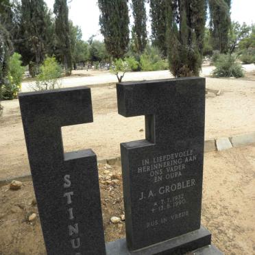 GROBLER J.A. 1932-1990