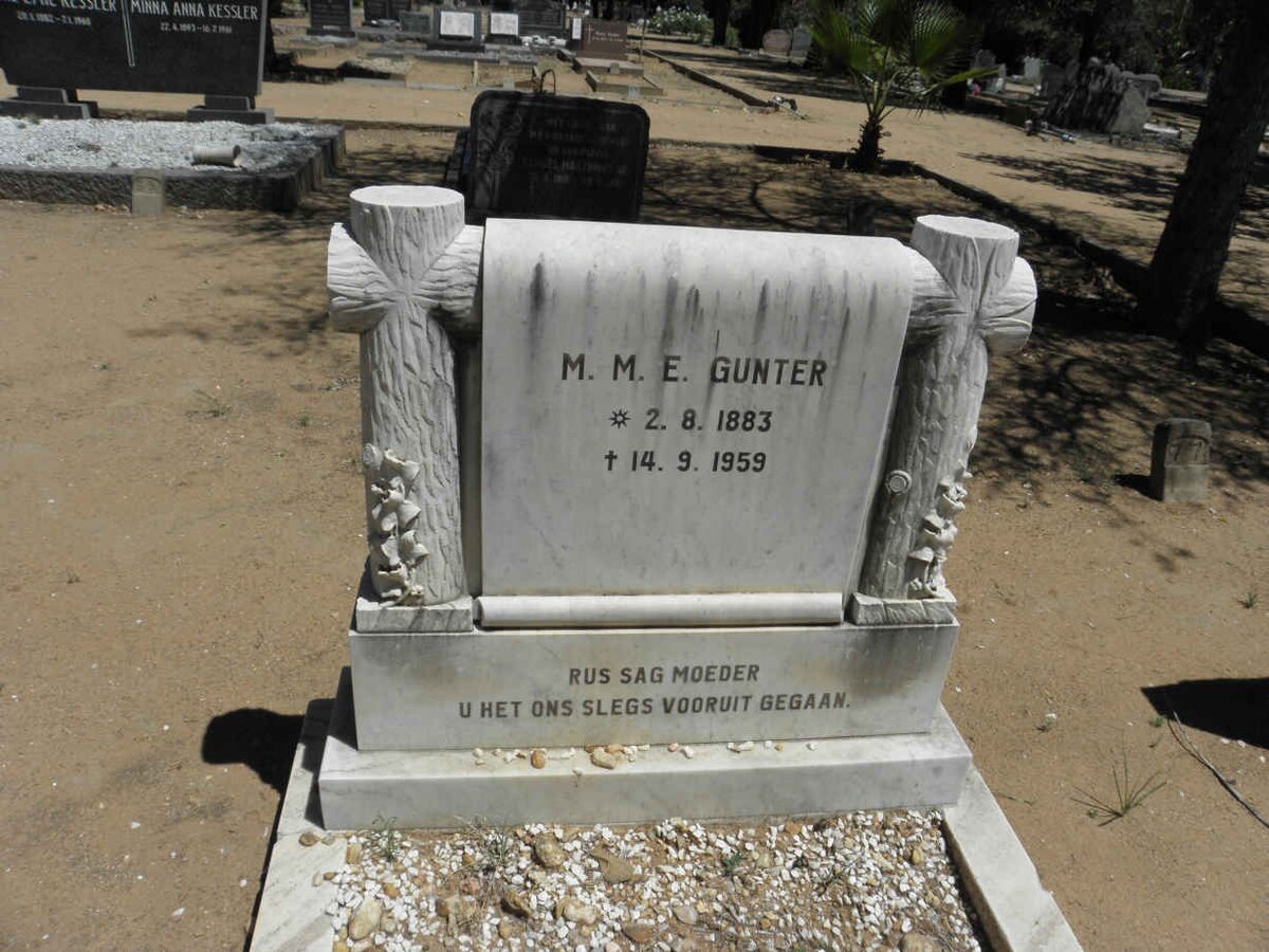GUNTER M.M.E. 1883-1959