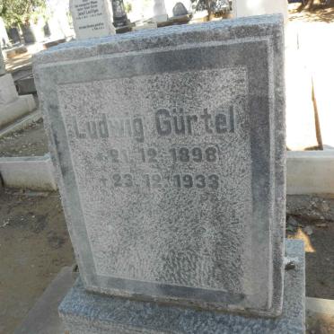 GÜRTEL Ludwig 1898-1933