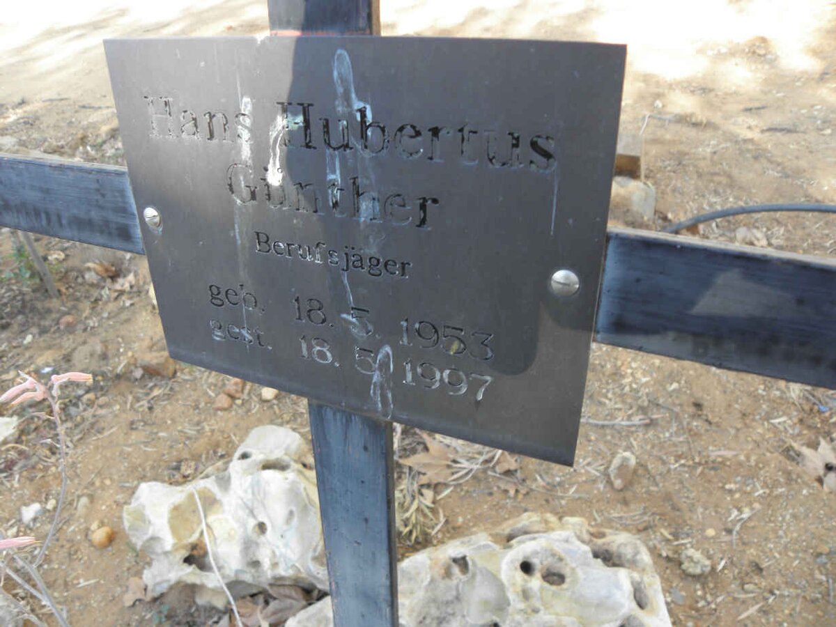 GÜNTHER Hans Hubertus 1953-1997