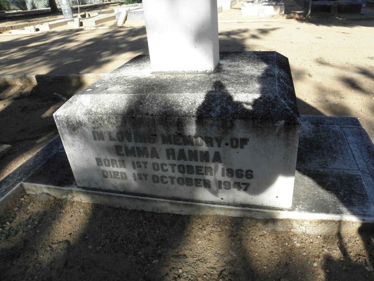 HANNA Emma 1866-1947