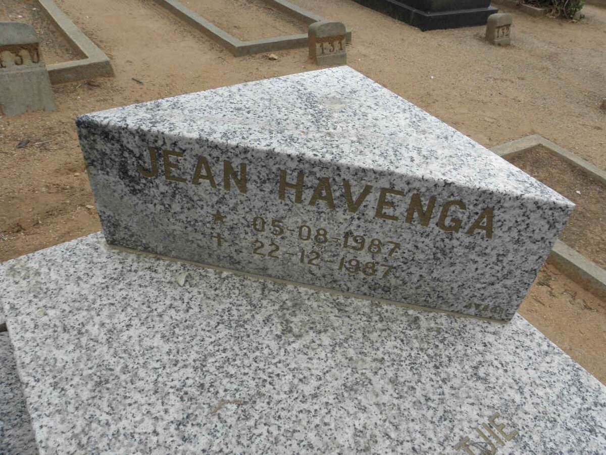 HAVENGA Jean 1987-1987