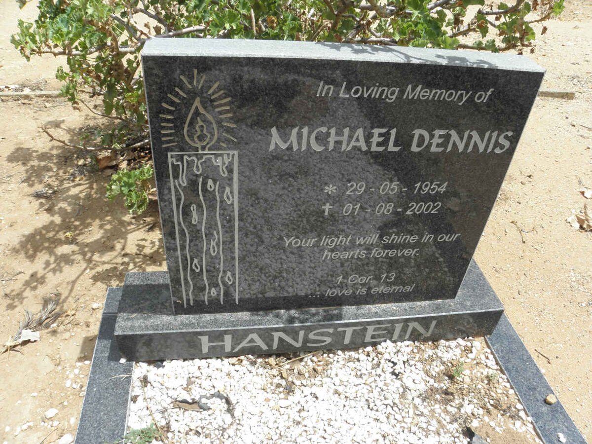 HANSTEIN Michael Dennis 1954-2002