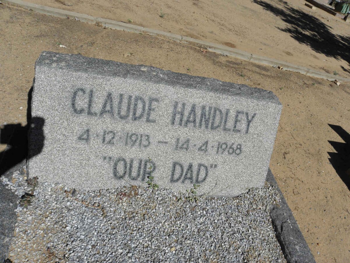 HANDLEY Claude 1913-1968