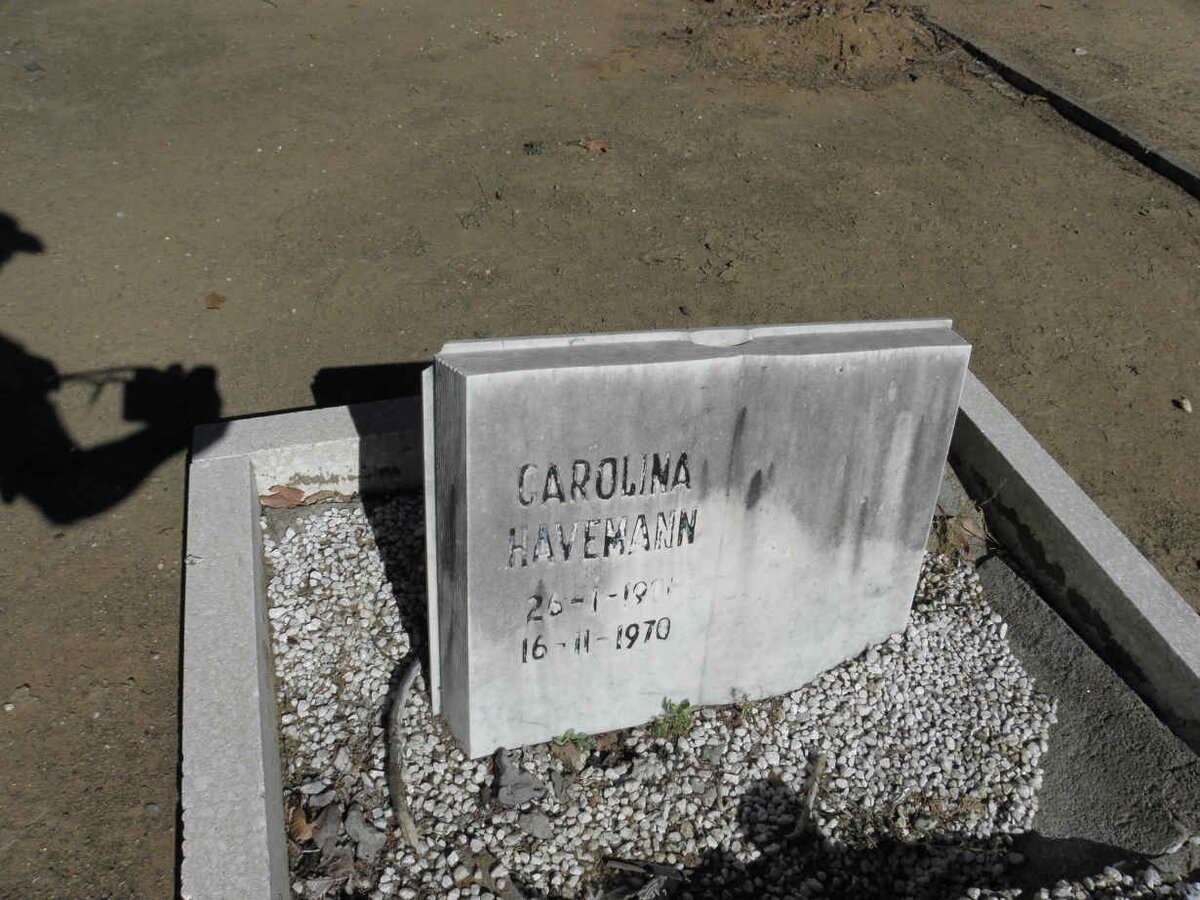 HAVEMANN Carolina 1901-1970