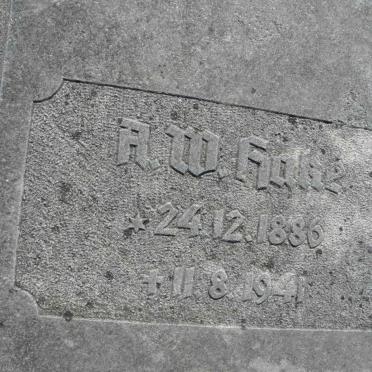 HAKE A.W. 1886-1941