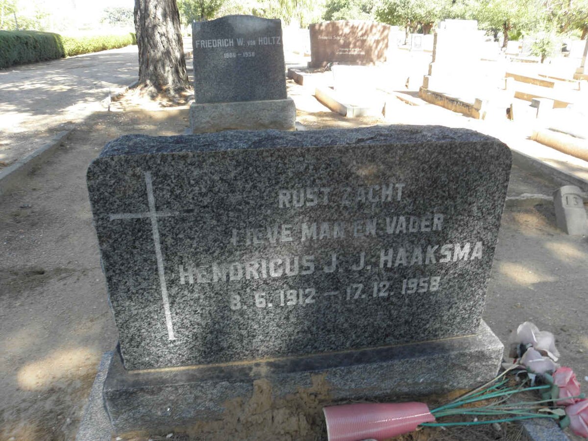 HAAKSMA Hendricus J. J. 1912-1958