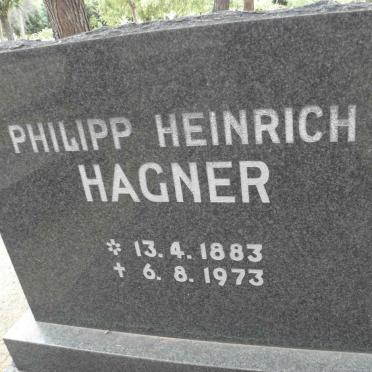HAGNER Philipp Heinrich 1883-1973