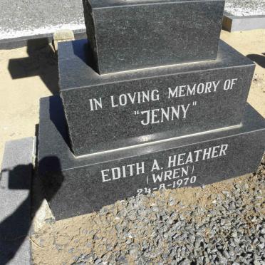 HEATHER Edith A. nee WREN -1970