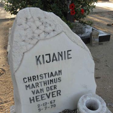 HEEVER Christiaan Marthinus, van der 1967-1970