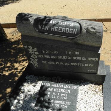 HEERDEN Izak Buys, van 1965-1986 :: HEERDEN Carel Willem Jacobus, van 1994-1994
