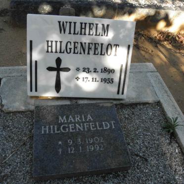 HILGENFELOT Wilhelm 1890-1955 :: HILGENFELDT Maria 1902-1992
