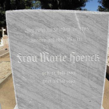 HOENCK Marie 1885-1965