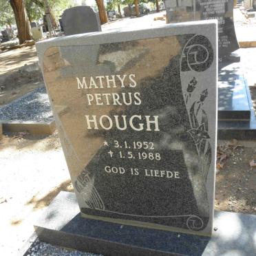 HOUGH Mathys Petrus 1952-1988
