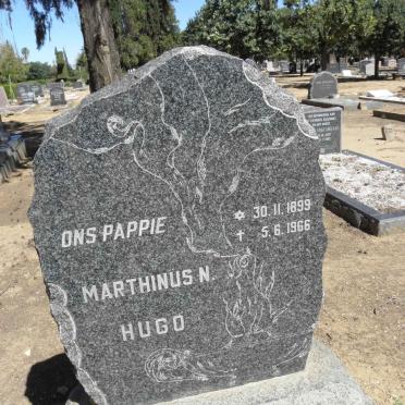 HUGO Marthinus N. 1899-1966