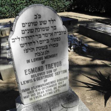 SEFTON Esmond Trevor -1927