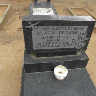 JAGER Rousseau, de 1983-1983