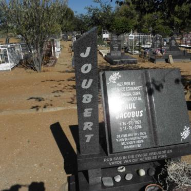 JOUBERT Paul Jacobus 1925-2006