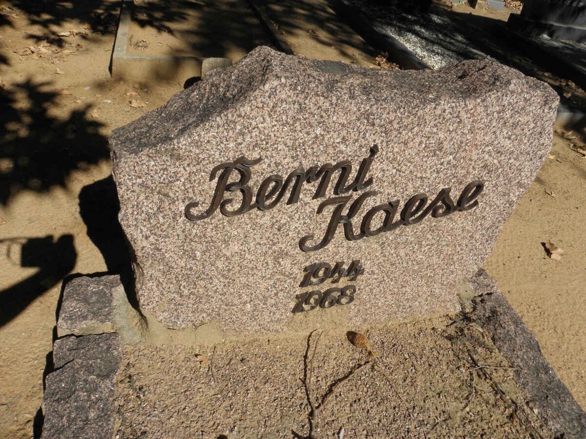KAESE Berni 1944-1968