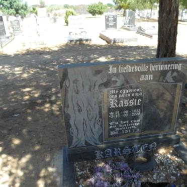 KARSTEN Kassie 1933-2006