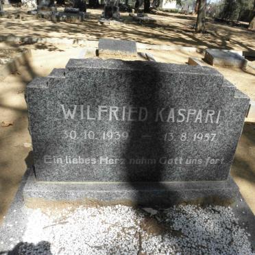 KASPARI Wilfried 1939-1957