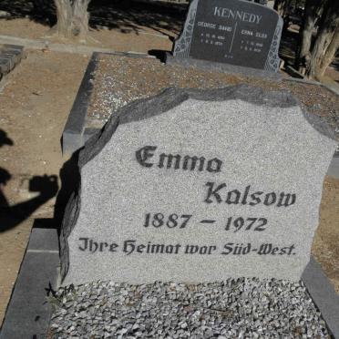 KALSOW Emma 1887-1972