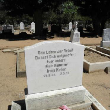 KELLER Irma 1901-1949