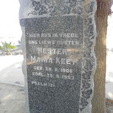 KEET Hester Maria 1906-1953