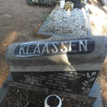 KLAASSEN Gerrit Martin 1959-1999