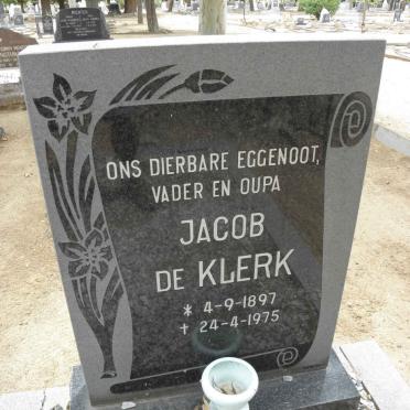 KLERK Jacob, de 1897-1975