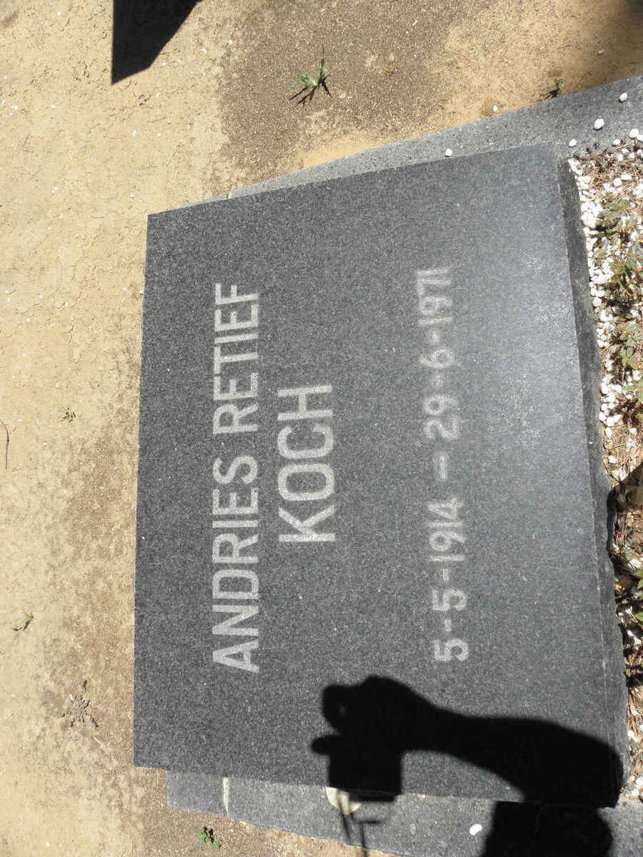 KOCH Andries Retief 1914-1971