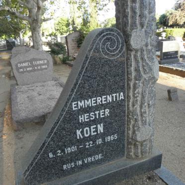 KOEN Emmerentia Hester 1901-1965