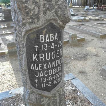 KRUGER Alexander Jacobus 1926-1980 :: KRUGER -1975