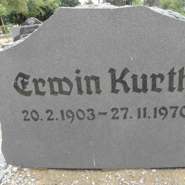 KURTH Erwin 1903-1970