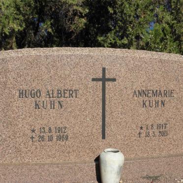 KUHN Hugo Albert 1912-1969 &amp; Annemarie 1917-2011