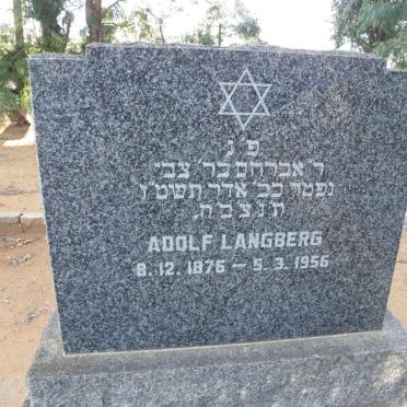 LANGBERG Adolf 1876-1956