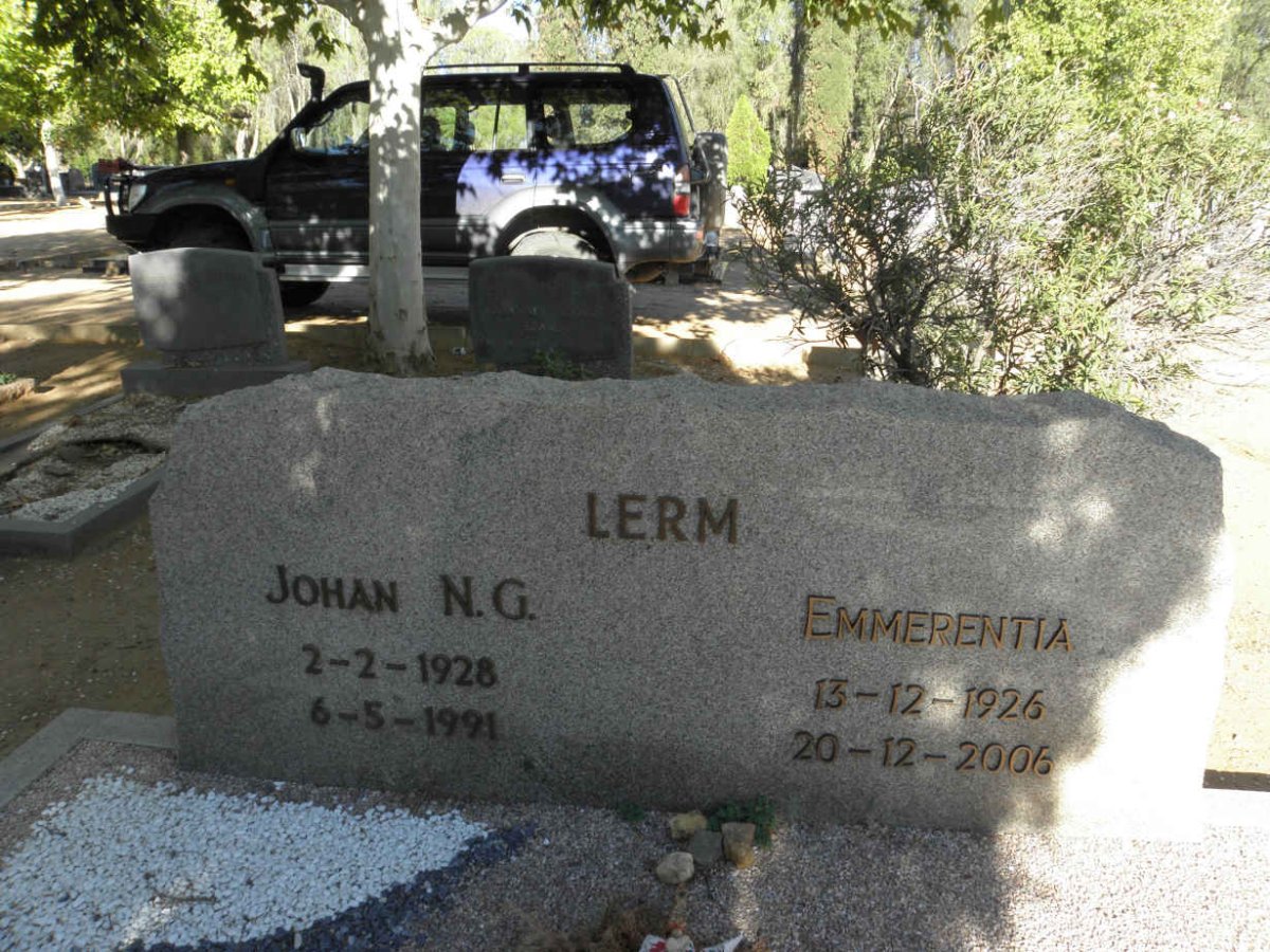 LERM Johan N.G. 1928-1991 &amp; Emmerentia 1926-2006