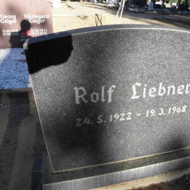 LIEBNER Rolf 1922-1968