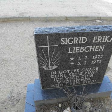 LIEBCHEN Sigrid Erika 1975-1975