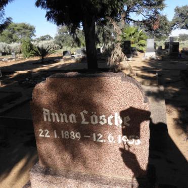 LÖSCHE Anna 1889-1953