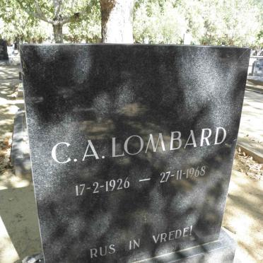 LOMBARD C.A. 1926-1968