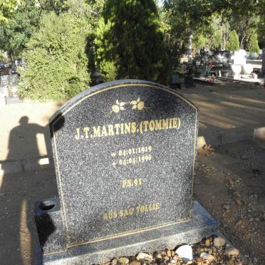 MARTINS J. T. 1919-1996