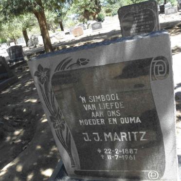 MARITZ J.J. 1887-1961