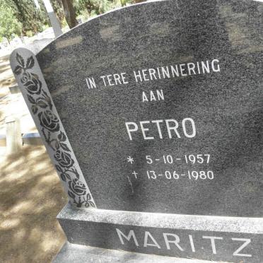 MARITZ Petro 1957-1980