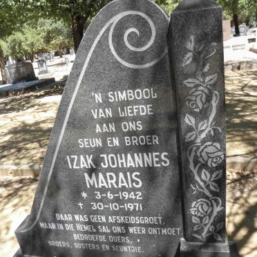 MARAIS Izak Johannes 1942-1971